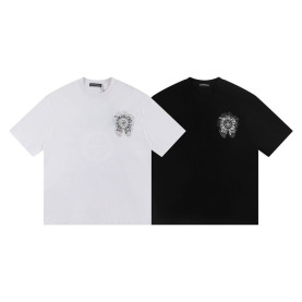 CHROME HEARTS 크롬하츠 6505 그래픽 홀스슈 반팔