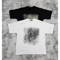 BALENCIAGA 발렌시아가 워터페인팅 오버핏 라운드 반팔