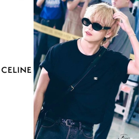 ●4월 판매 6위● CELINE 셀린느 자수 스몰트리오페 반팔 2COLOR