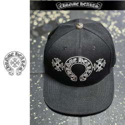 CHROME HEARTS 크롬하츠 홀스슈 크로스 베이스볼캡