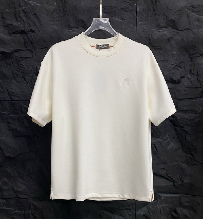 LOROPIANA 로로피아나 자수반팔 2COLOR