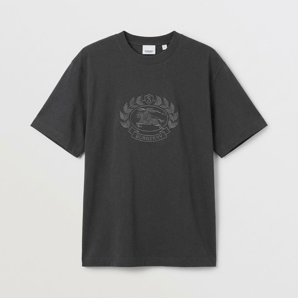 BURBERRY 버버리 월계관 자수로고 반팔 티셔츠 2COLOR