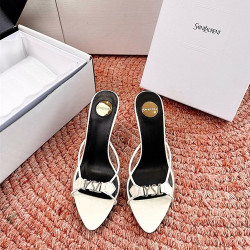 SAINT LAURENT 생로랑 여성용 슬리퍼 (굽높이8CM) Y65979 2COLOR