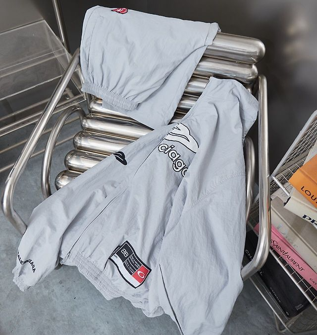 BALENCIAGA 발렌시아가 64238 3B 스포츠 아이콘 로고 트랙 자켓+팬츠 세트 3COLOR