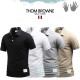 THOM BROWNE 톰브라운 무지 카라티