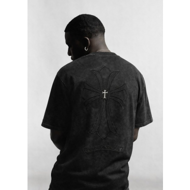 CHROME HEARTS 크롬하츠 피그먼트 빈티지 숏 슬리브 티셔츠