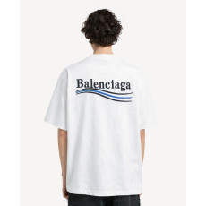 BALENCIAGA 발렌시아가 빈티지 저지 폴리티컬 켐페인 숏 슬리브 티셔츠