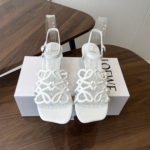 LOEWE 로에베 여성용 샌들 (굽높이4.5CM) L36453 2COLOR