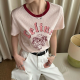 CELINE 셀린느 33029 고딕 아카이브 자수 로고 링거 반팔 2COLOR