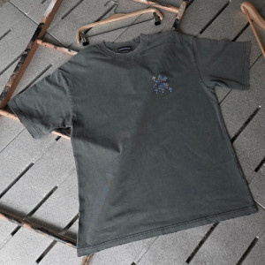 CHROME HEARTS 크롬하츠 피그먼트 멀티컬러 크로스 티셔츠 3COLOR