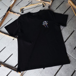 CHROME HEARTS 크롬하츠 멀티컬러 세메터리 티셔츠