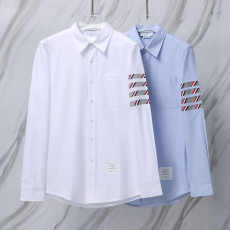 THOM BROWNE 톰브라운 151 RWB 사선 옥스포드 셔츠